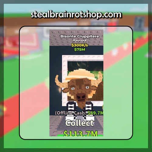 Bisonte Giuppitere Brainrot